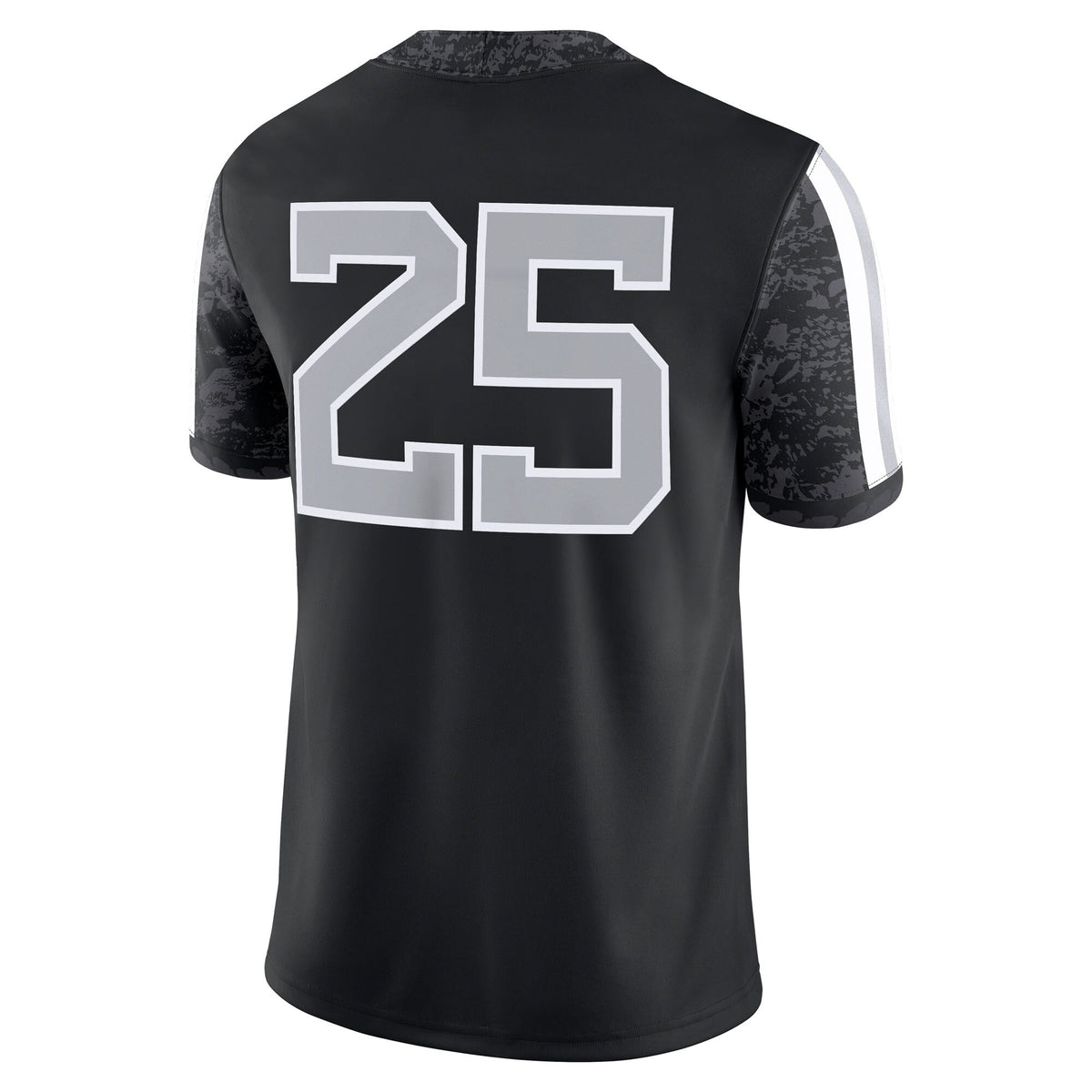 #25 West Virginia Mountaineers Alternate Game Jersey - Black product image 4, provided for visual reference and product