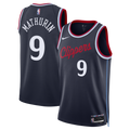 Los Angeles Clippers Replica Icon Edition Swingman Jersey - Navy - Bennedict Mathurin product image 1, provided for visual