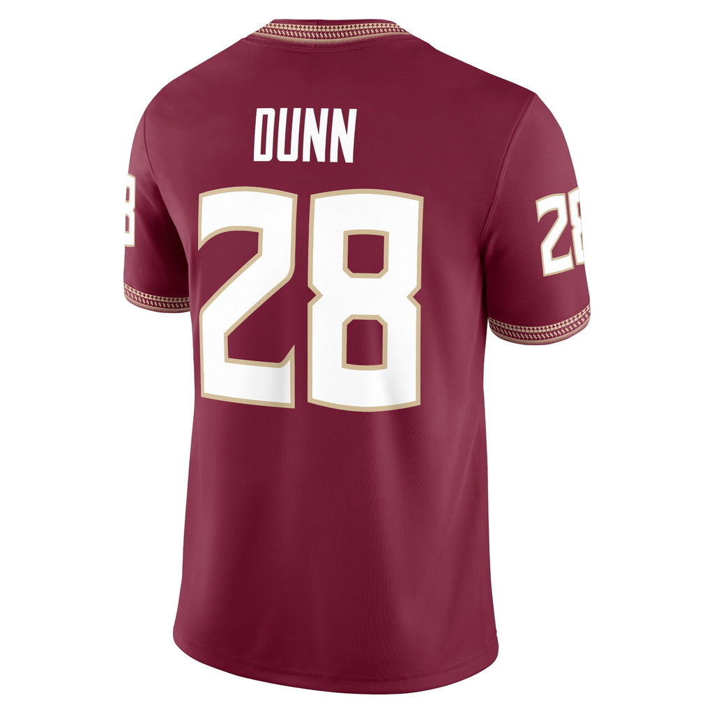 Warrick Dunn Florida State Seminoles Alumni Game Jersey - Garnet product image 4, provided for visual reference and product