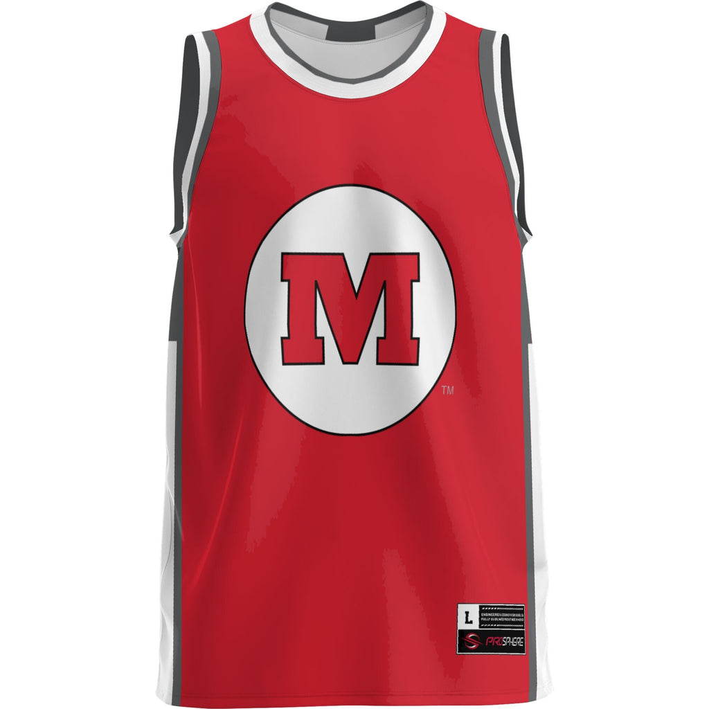 Monmouth College Fighting Scots Lightweight Basketball Jersey - Red product image 3, provided for visual reference and