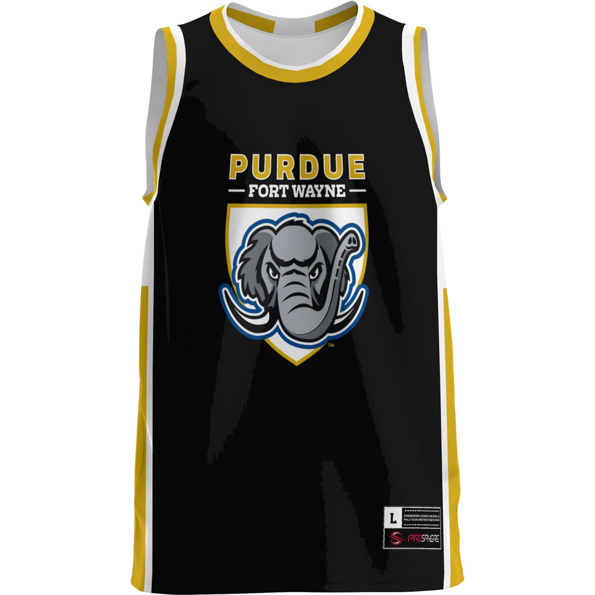 Purdue Fort Wayne Mastodons Lightweight Basketball Jersey - Blue product image 3, provided for visual reference and product