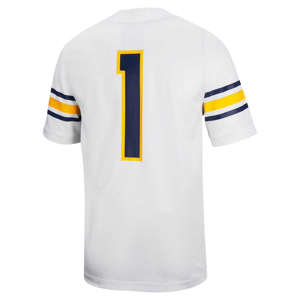 #1 White Cal Bears Untouchable Football Jersey product image 4, provided for visual reference and product detail review