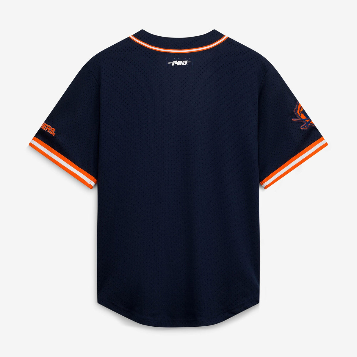Virginia Cavaliers Mesh Full-Button Replica Baseball Jersey - Navy product image 3, provided for visual reference and