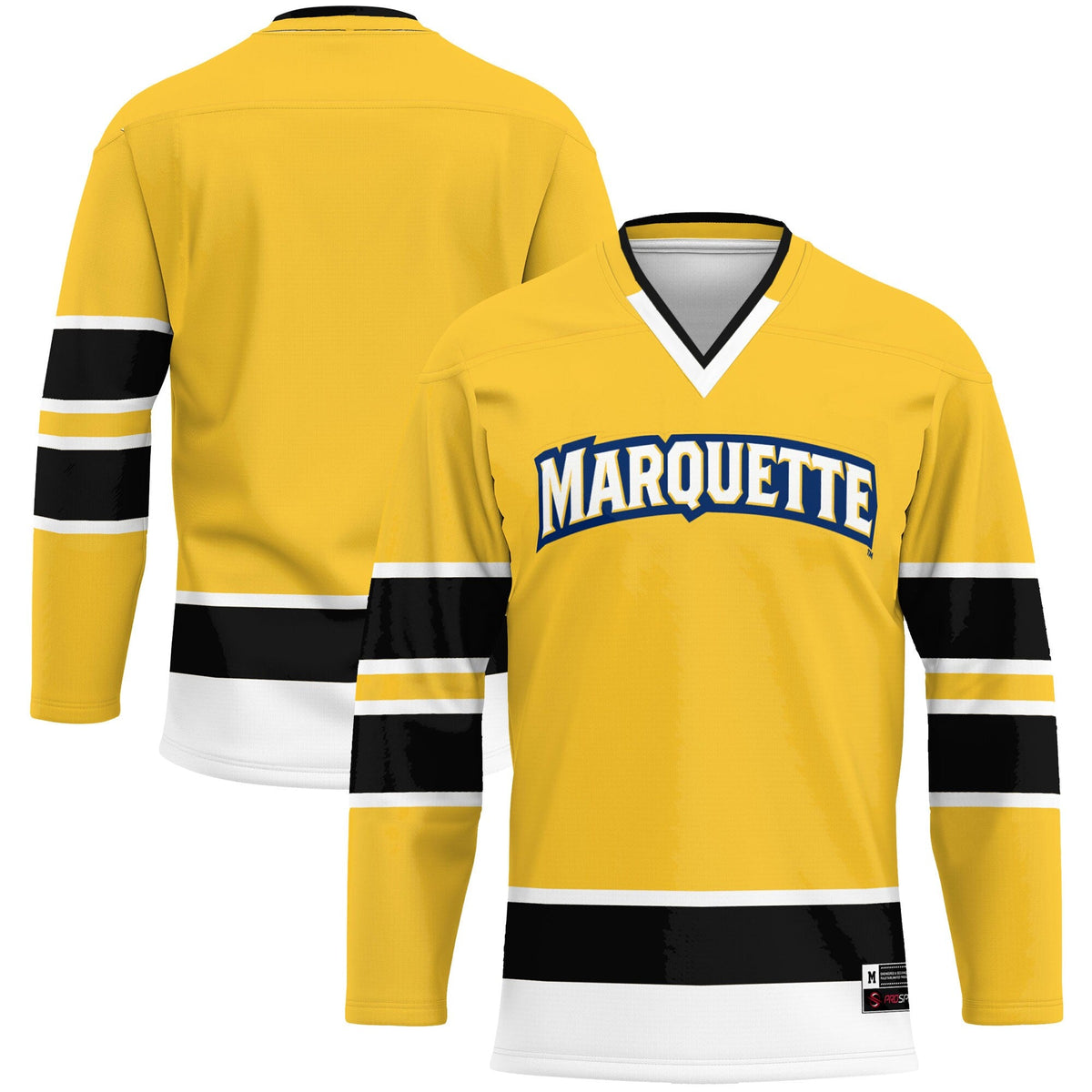 Marquette Golden Eagles Hockey Jersey - Blue product image 2, provided for visual reference and product detail review