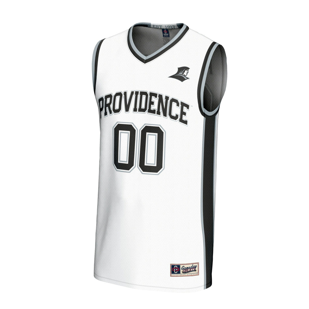 Providence Friars Lightweight Collegiate Basketball NIL Pick-A-Player Fashion Jersey - White product image 3, provided for