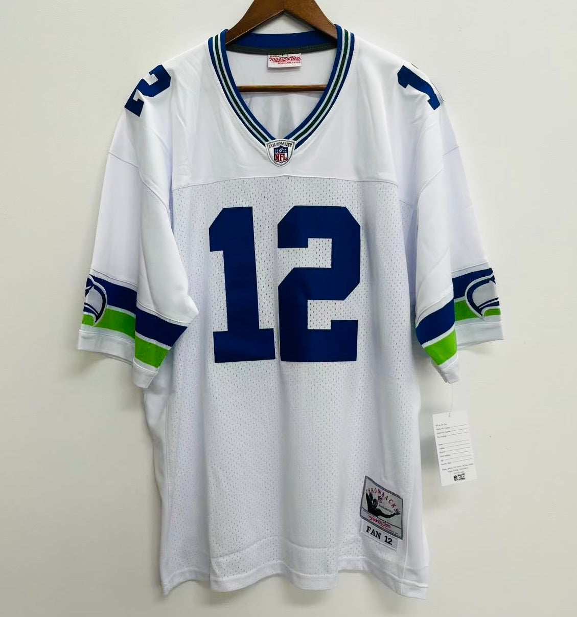 Seattle Seahawks 12 FAN YOUTH KIDS Official NFL Jersey product image 2
