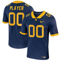 West Virginia Mountaineers Pick-A-Player NIL Replica Football Jersey - Navy product image 1, provided for visual reference