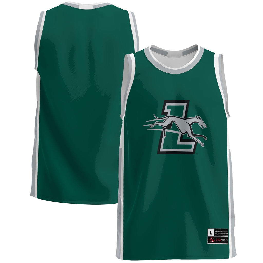 Loyola Greyhounds Lightweight Basketball Jersey - Green product image 2, provided for visual reference and product detail