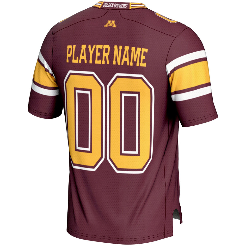 Minnesota Golden Gophers NIL Pick-A-Player Football Jersey – Maroon product image 4, provided for visual reference and