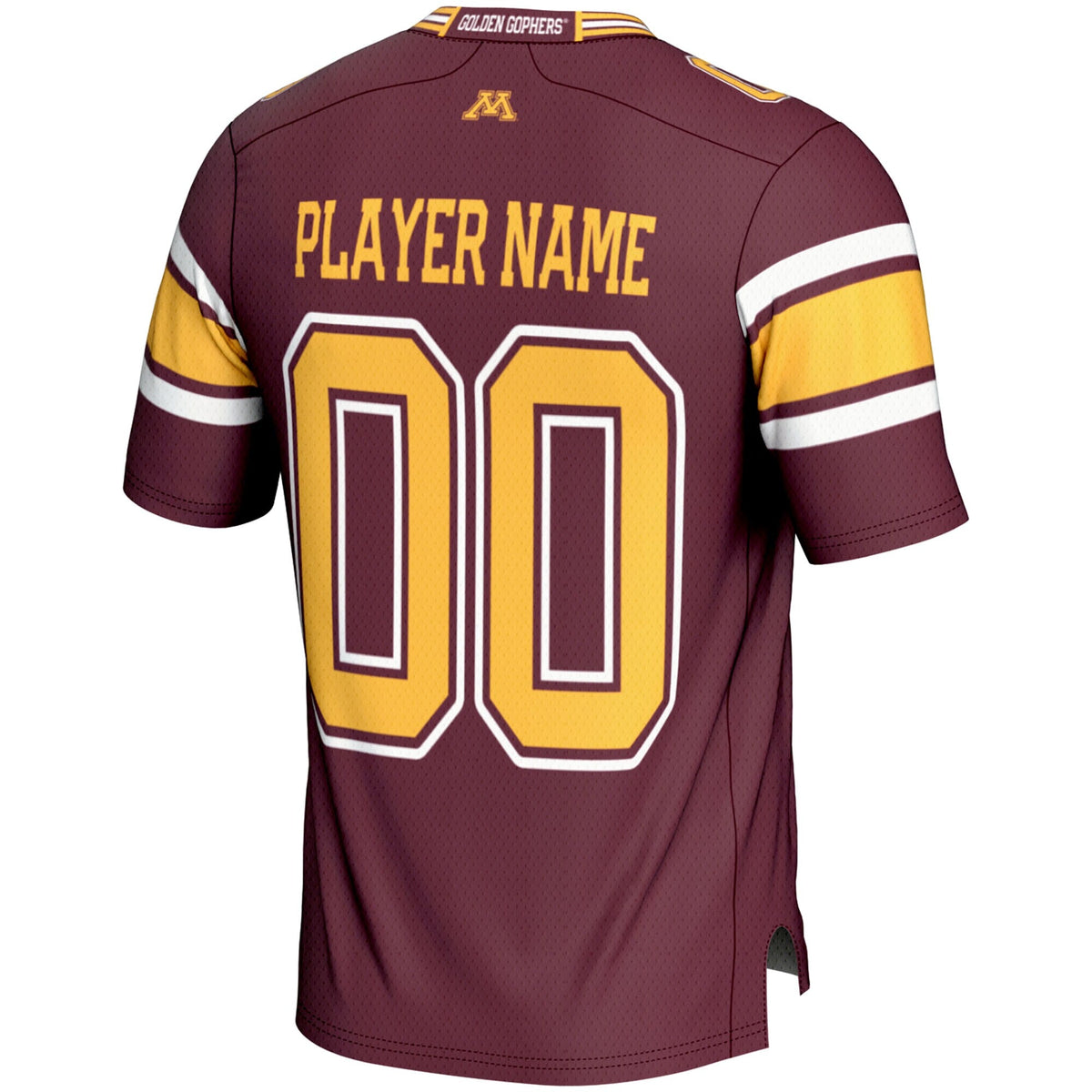 Minnesota Golden Gophers NIL Pick-A-Player Football Jersey – Maroon product image 4, provided for visual reference and