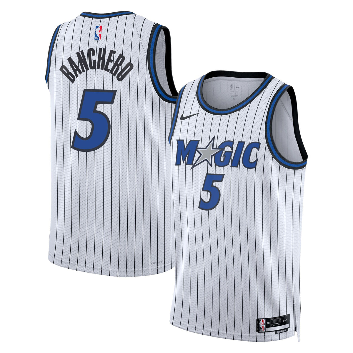 Orlando Magic Replica Association Edition Swingman Jersey - White - Paolo Banchero product image 1, provided for visual