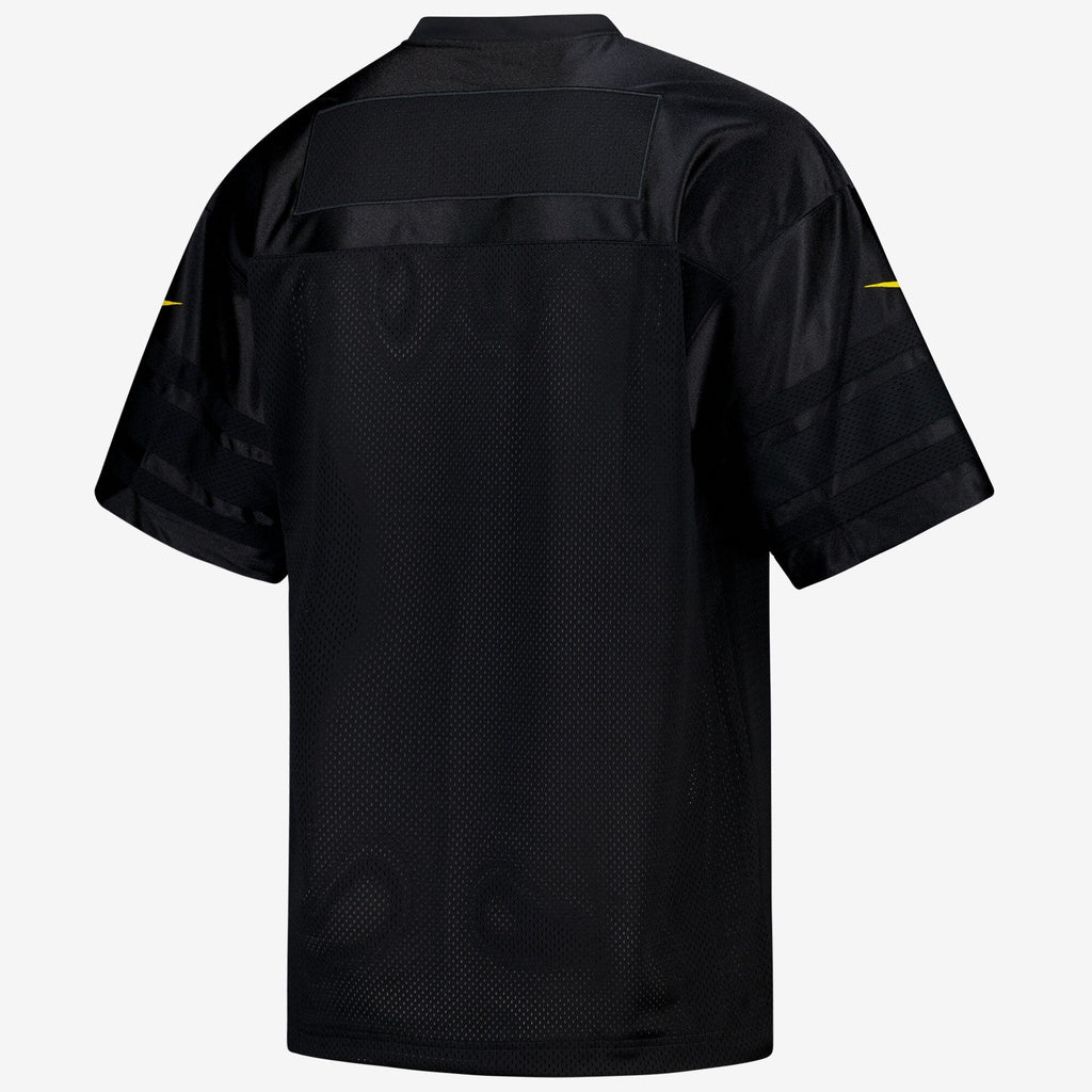 Los Angeles Lakers Courtside Football Jersey - Black product image 4, provided for visual reference and product detail review
