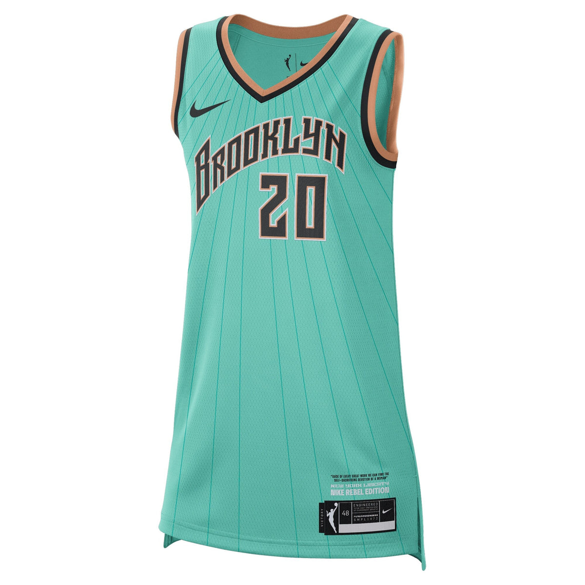 New York Liberty Rebel Jersey - Sabrina Ionescu product image 3, provided for visual reference and product detail review