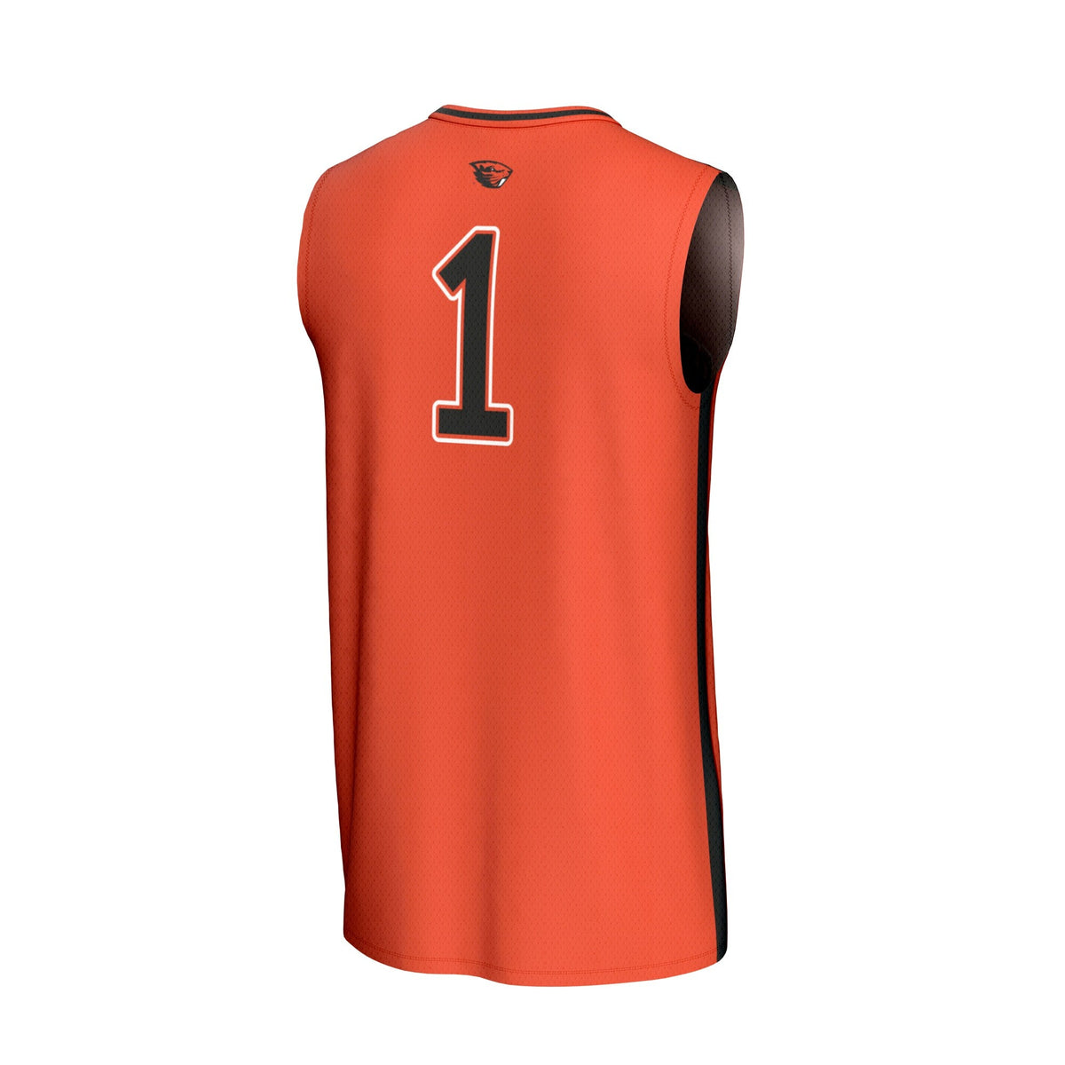 #1 Oregon State Beavers Lightweight Collegiate Basketball Fashion Jersey - Orange product image 4, provided for visual