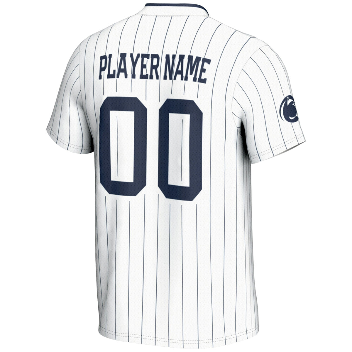 Penn State Nittany Lions NIL Pick-A-Player Lightweight Softball Jersey - White product image 4, provided for visual