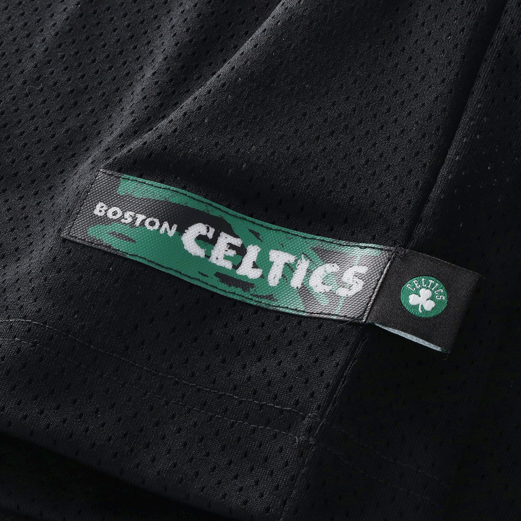 Boston Celtics Courtside Football Jersey - Black product image 7, provided for visual reference and product detail review