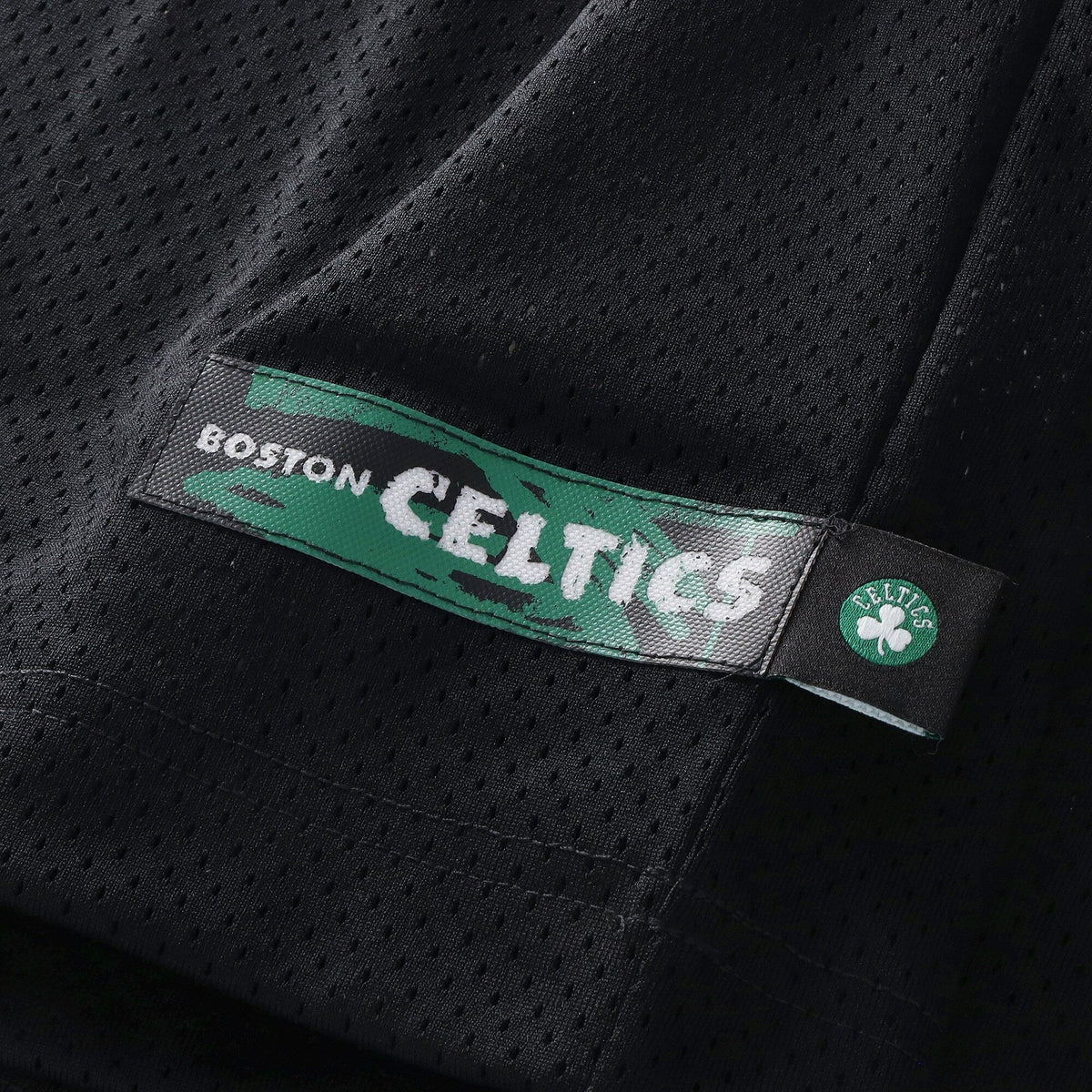 Boston Celtics Courtside Football Jersey - Black product image 7, provided for visual reference and product detail review