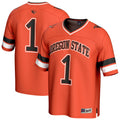 #1 Oregon State Beavers Lightweight Collegiate Football Fashion Jersey - Orange product image 1, provided for visual