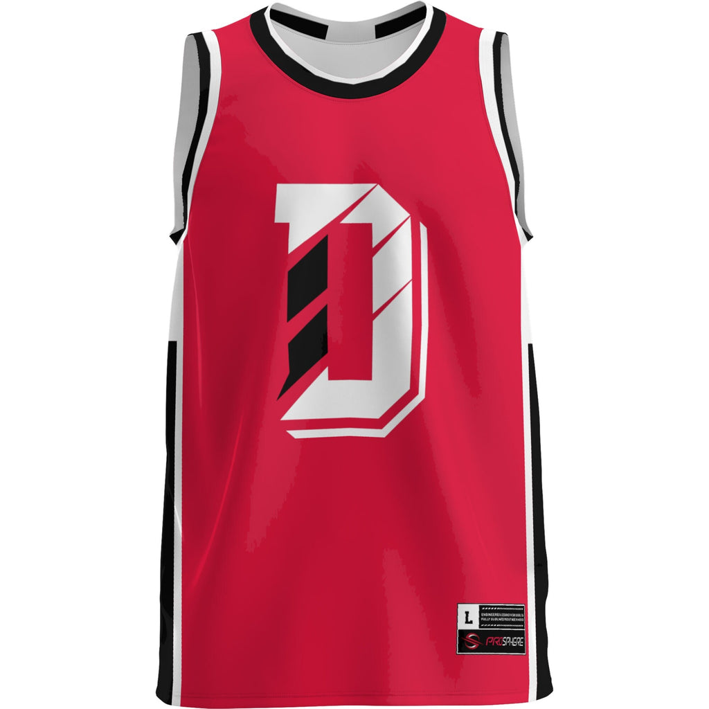 Davidson Wildcats Lightweight Basketball Jersey - Red product image 3, provided for visual reference and product detail