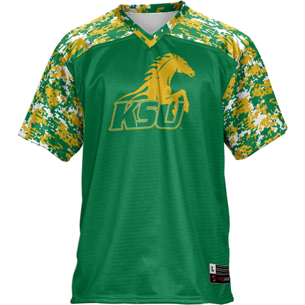 Kentucky State Thorobreds Football Jersey - Green product image 3, provided for visual reference and product detail review
