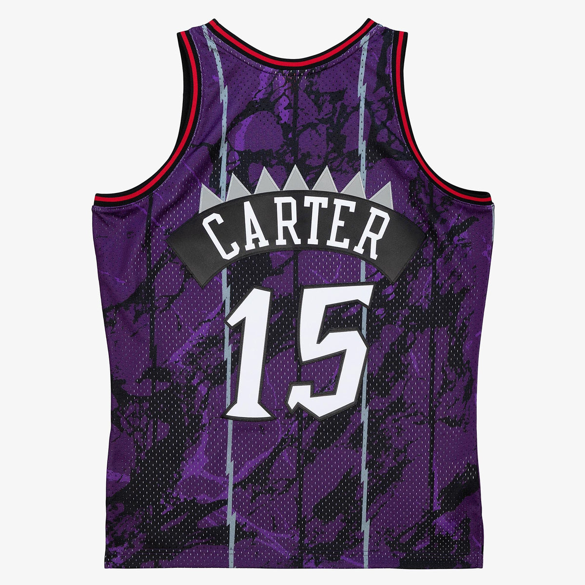 Toronto Raptors Vince Carter 1998 Team Marble Swingman Jersey - Purple product image 4, provided for visual reference and
