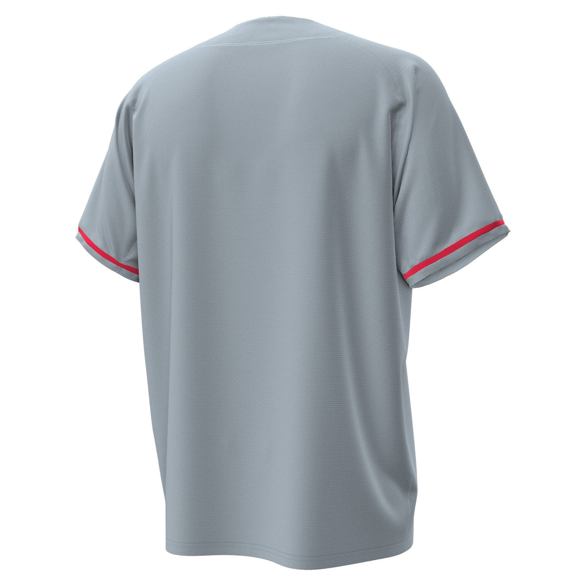 Utah Utes Replica Baseball Jersey - Gray product image 4, provided for visual reference and product detail review