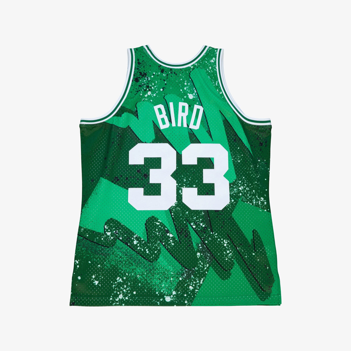 Boston Celtics Larry Bird 1985 Hyper Hoops Swingman Jersey - Green product image 4, provided for visual reference and