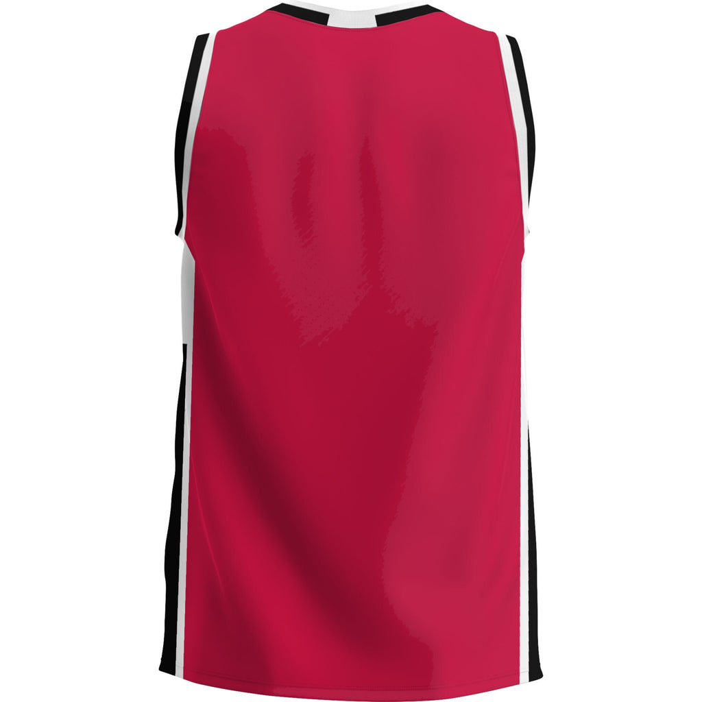 North Dakota College Wildcats Lightweight Basketball Jersey - Red product image 4, provided for visual reference and product