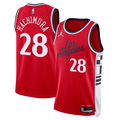 LA Clippers Statement Edition Swingman Jersey - Red - Rui Hachimura product image 1, provided for visual reference and