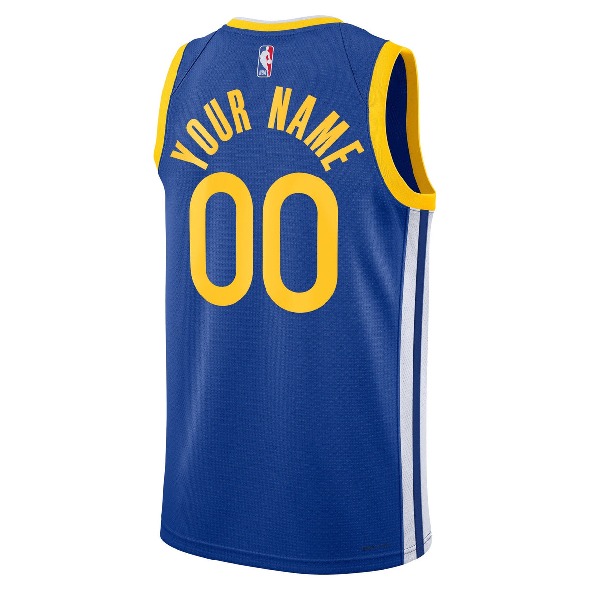 Golden State Warriors Icon Swingman Jersey - Custom product image 3, provided for visual reference and product detail review