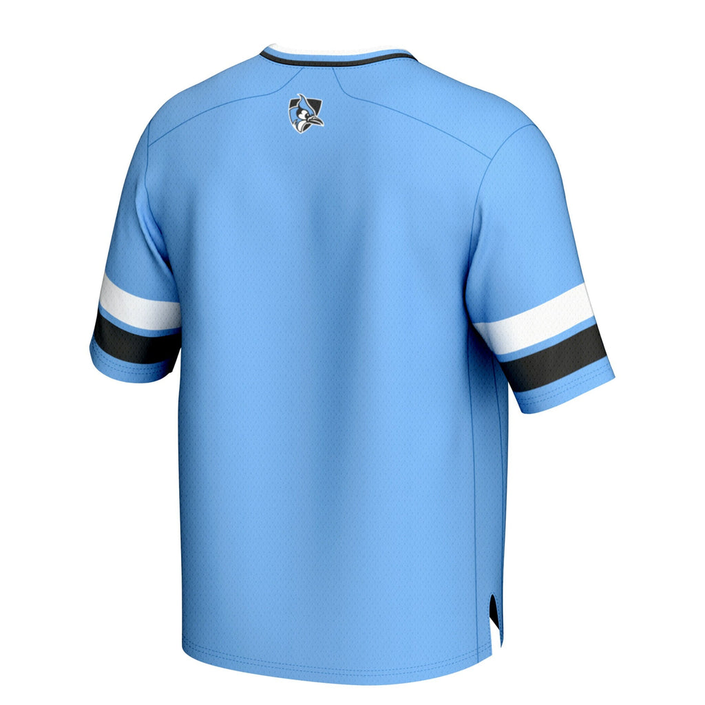 Johns Hopkins Blue Jays Spirit Football Jersey - Light Blue product image 4, provided for visual reference and product
