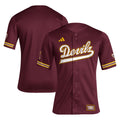 Arizona State Sun Devils Reverse Retro Replica Baseball Jersey - Maroon product image 1, provided for visual reference and