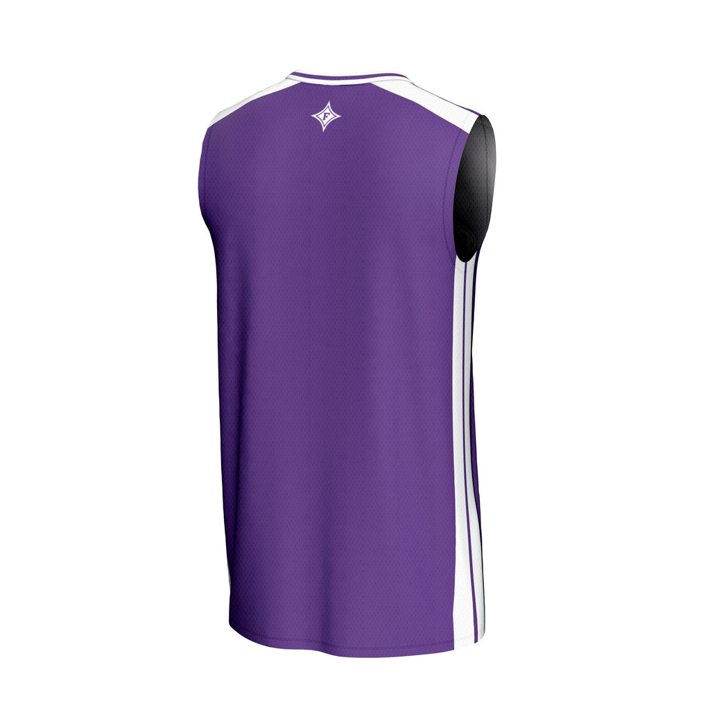 Furman Paladins Spirit Basketball Jersey - Purple product image 4, provided for visual reference and product detail review