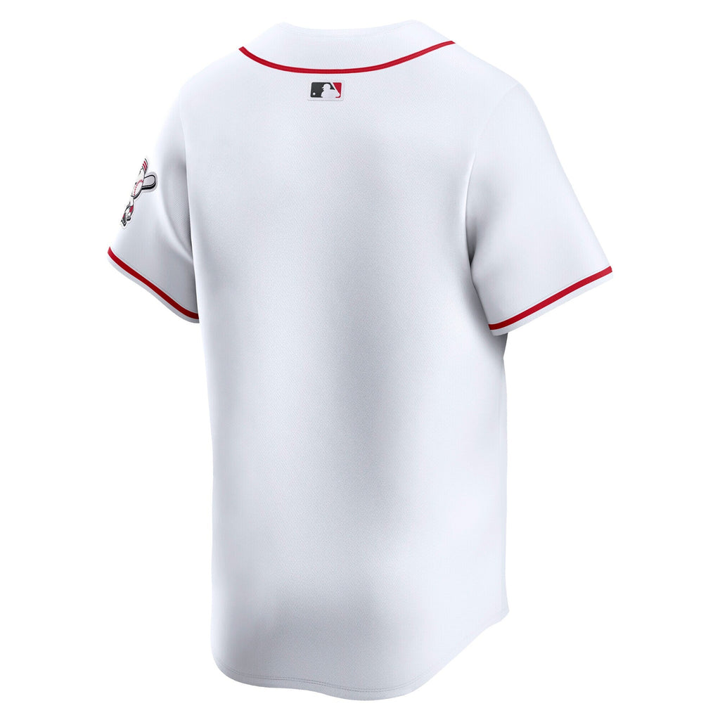 Cincinnati Reds White Home Limited Jersey product image 2, provided for visual reference and product detail review