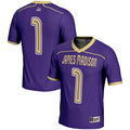 James Madison Dukes #1 Lightweight Lacrosse Jersey - Purple product image 1, provided for visual reference and product