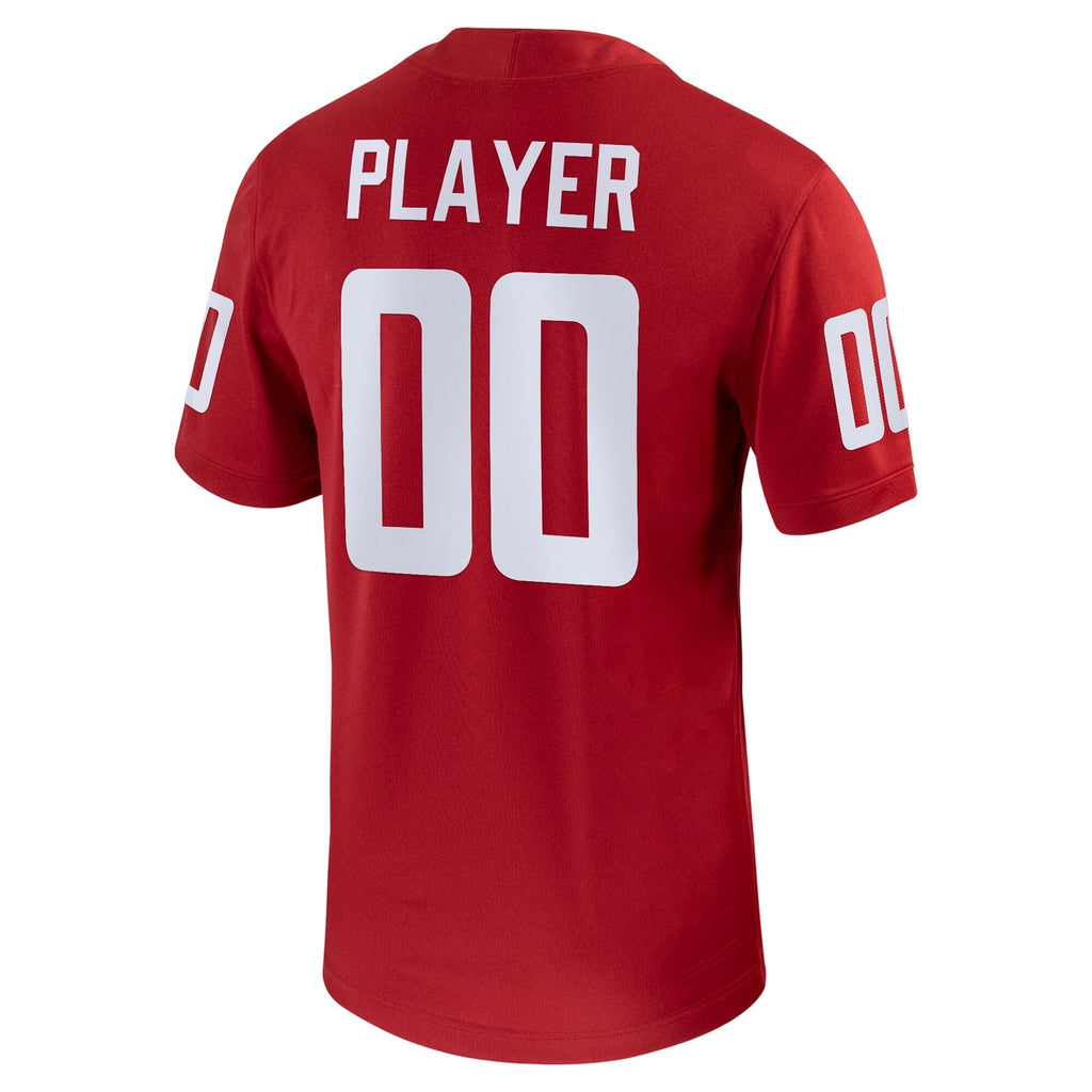 Washington State Cougars Pick-A-Player NIL Replica Football Jersey - Crimson product image 4, provided for visual reference