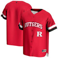 Rutgers Scarlet Knights Baseball Jersey - Scarlet product image 1, provided for visual reference and product detail review